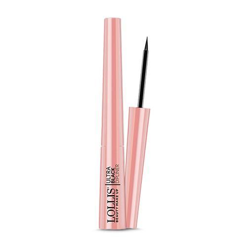Lollis Ultra Black Dipliner, Sieraden, Tassen en Uiterlijk, Uiterlijk | Cosmetica en Make-up, Nieuw, Make-up, Ogen, Zwart, Ophalen of Verzenden