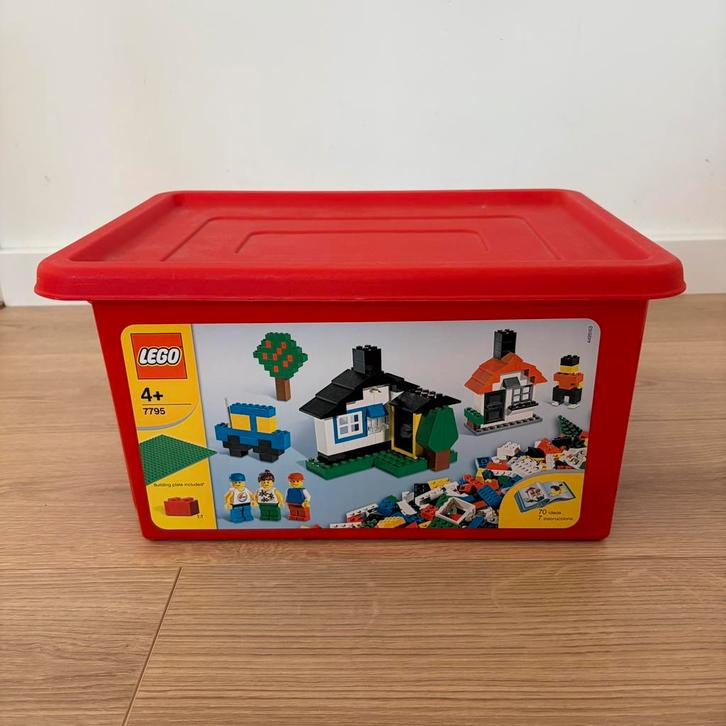 Lego 7795 Luxe startset, Lego Classic 11023 Groene bouwplaat, Kinderen en Baby's, Speelgoed | Duplo en Lego, Zo goed als nieuw