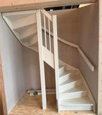 Vurenhouten dubbelkwart trap, Ophalen, Zo goed als nieuw, Trap, 2 tot 4 meter