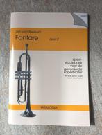 Fanfare deel 2 - Jan van Beekum Harmonia NIEUW, Ophalen of Verzenden, Nieuw, Les of Cursus, Overige instrumenten
