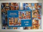 Kerst puzzel 2x 500 stukjes (Gibson), Hobby en Vrije tijd, Denksport en Puzzels, Ophalen of Verzenden, 500 t/m 1500 stukjes
