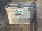 Grote metalen afvalcontainer 12x, Ophalen, Gebruikt, Overige typen, Minder dan 2 meter