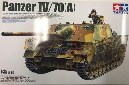 Coelianmodels, Tamiya 35381, JagdPanzer IV/70 A 1/35, € 67,-, Hobby en Vrije tijd, Modelbouw | Auto's en Voertuigen, Nieuw, Tank