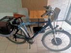 Elektrische fiets met gashendel - Goede staat!, Fietsen en Brommers, Elektrische fietsen, Ophalen of Verzenden, Gebruikt, 30 tot 50 km per accu