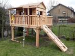 BOOMHUT KASTEEL speeltoren speelhuis klimtoren speeltoestel, Ophalen, Nieuw, Schommel, Aanbouwonderdeel