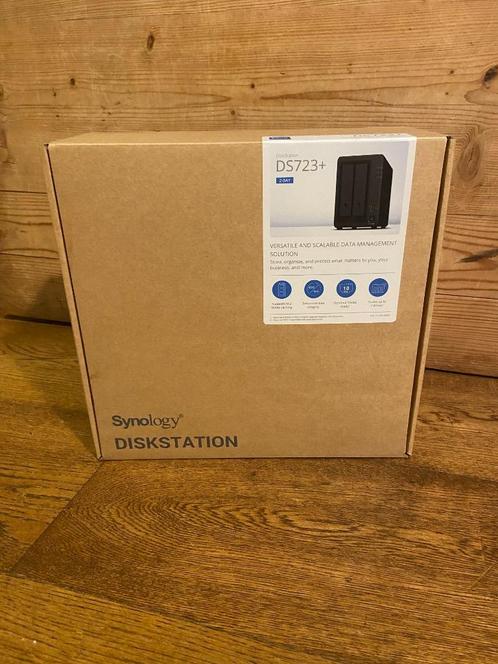Synology DS723+ NAS (6gb ram) + 2 x 8tb hdd + NVME (nieuw), Computers en Software, Harde schijven, Nieuw, HDD, SATA, Ophalen of Verzenden