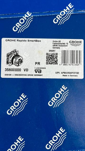 Grohe Rapido smartbox 3560inbouwdeel voor thermostaat douche beschikbaar voor biedingen