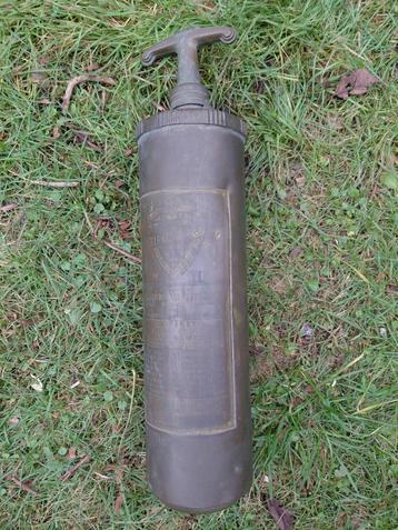 Brandblusser Messing Antiek uit Amerika beschikbaar voor biedingen