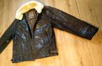 Zeer fraai vintage leren Pall Mall piloten jack!, Ophalen of Verzenden, Maat 56/58 (XL), Bruin, Pall Mall PME Legend