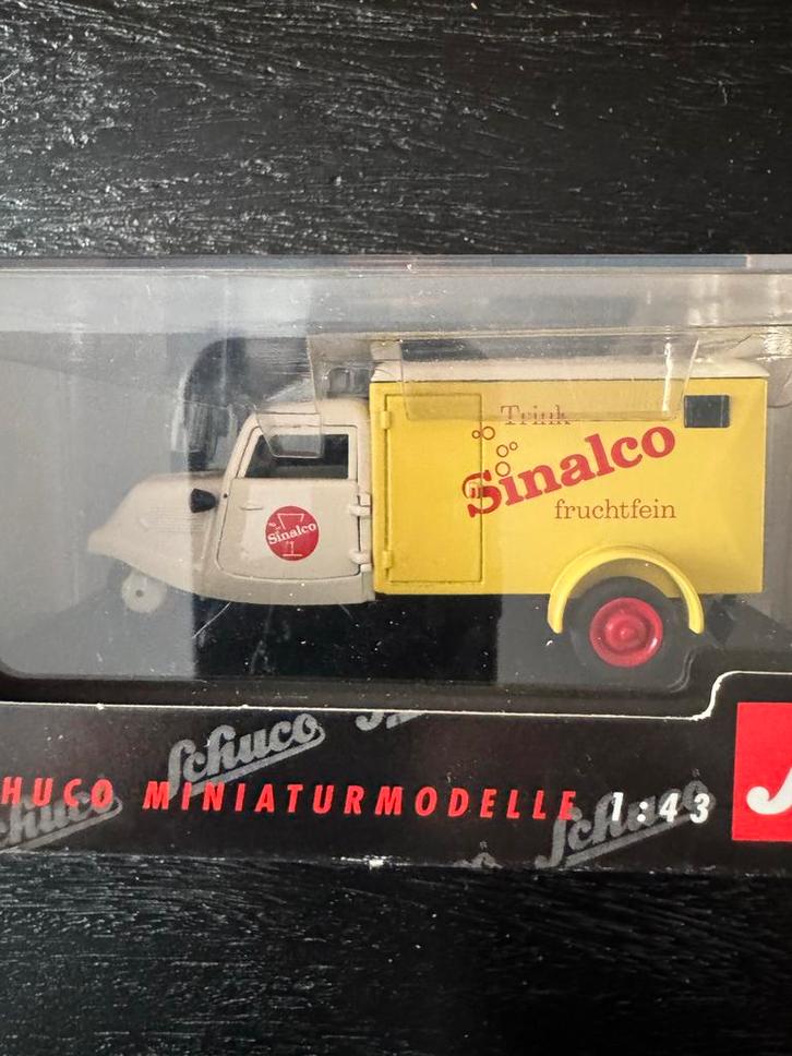Schuco Sinalco Driewieler 1:43 - Nieuw in doos!, Hobby en Vrije tijd, Modelauto's | 1:18, Nieuw, Auto, Verzenden