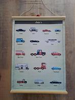 Poster Wandplaat Voertuigen Kinderkamer - 70x50 cm - Nieuw, Huis en Inrichting, Ophalen of Verzenden, Zo goed als nieuw