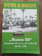 NUTS & BOLTS Marder III Panzerjager 38 T fur 7,62 Pak 36, Ophalen of Verzenden, Tweede Wereldoorlog, Gelezen