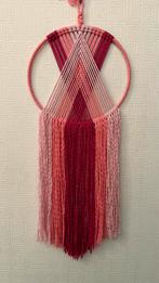 Macrame dromenvanger, roze, 20 cm diameter, Ophalen of Verzenden, Nieuw