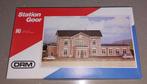 DRM H0 bouwpakket Nederlands station "Goor"in ovp, Hobby en Vrije tijd, Overige merken, Gelijkstroom of Wisselstroom, Brug, Tunnel of Gebouw
