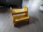 IKEA Trogen opstapje, geel, Ophalen, Hout