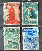 Nvph serie 257/60 gestempeld, Verzenden, T/m 1940, Gestempeld