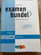 Examenbundel Nederlands HAVO 2024/2025, Ophalen of Verzenden, Zo goed als nieuw, HAVO, Nederlands