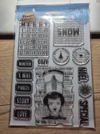 stempel ECD CS436 winter story, Ophalen of Verzenden, Nieuw, Clearstamp