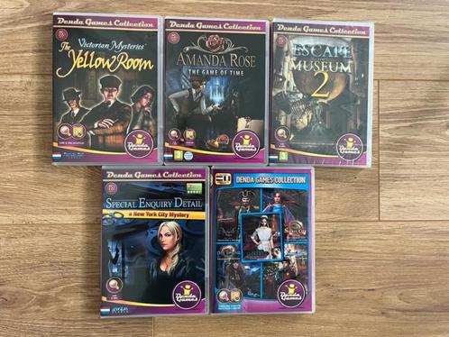 Denda Games 9 spellen CD-rom Computer, Spelcomputers en Games, Games | Pc, Zo goed als nieuw, 1 speler, Eén computer, Ophalen of Verzenden