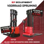 Stapelaar EP EST122 / EP EST124, Amer 27, 5422VP Gemert, NL, Stapelaar, Ophalen of Verzenden, 1000 tot 2000 kg