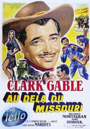 Across the Wide Missouri (1951 Clark Gable) FR niet NLO beschikbaar voor biedingen