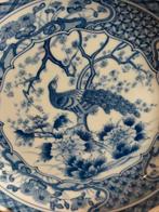 Antiek Sierbord Japans aardewerk. Met de hand beschilderd, Antiek en Kunst, Ophalen of Verzenden