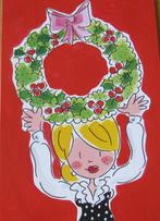 voor het kind - Blond Amsterdam - kerst krans - nieuw, Verzamelen, Ansichtkaarten | Themakaarten, Overige thema's, Ongelopen, Verzenden