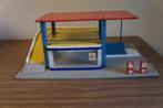 Vintage Sio houten garage jaren 60 speelgoed, Ophalen of Verzenden, Gebruikt, Overige typen