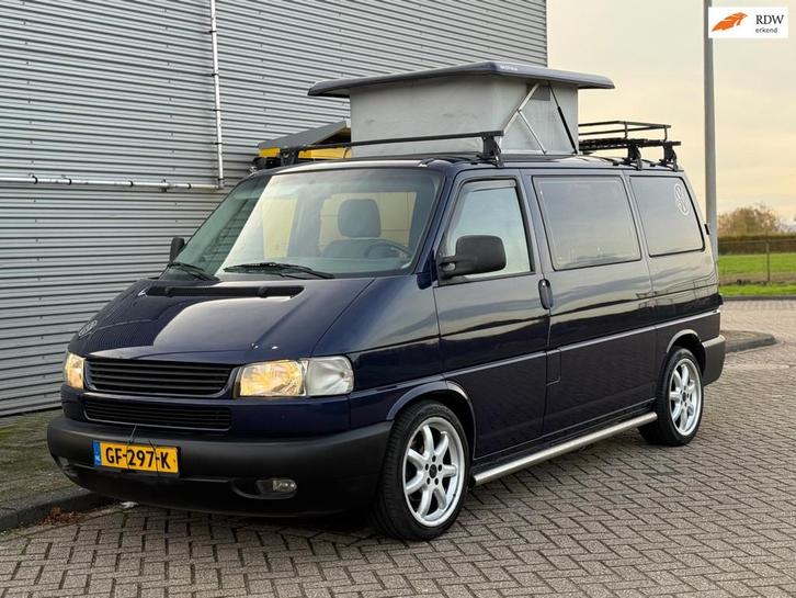 Volkswagen TRANSPORTER 2.5 TDI Camper 4P Wijsneus AIRCO West, Caravans en Kamperen, Campers, Bedrijf, Volkswagen, Diesel, Handgeschakeld
