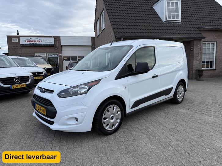 Ford Transit Connect 1.5 TDCI 3-Pers. Airco Ramen Org. Neder, Auto's, Bestelauto's, Bedrijf, Te koop, ABS, Airconditioning, Alarm