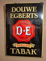 Oud Douwe Egberts Tabak Reclamebord, Ophalen of Verzenden, Gebruikt, Reclamebord