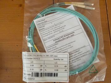 Glasvezelkabels lc-lc multi-mode 2m - 33 stuks beschikbaar voor biedingen