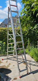 Driedelige Altrex Allround reformladder, 3x10 sporten, Doe-het-zelf en Verbouw, Ladders en Trappen, Ophalen, Gebruikt, 4 meter of meer