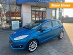 Ford FIESTA 1.0 ECOB. TITANIUM X-5DEURS-LMV-ECC-PDC-NAVI-LEE, Voorwielaandrijving, Euro 5, 101 pk, Gebruikt