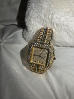 Iced out cartier watch, Ophalen, Staal, Overige merken