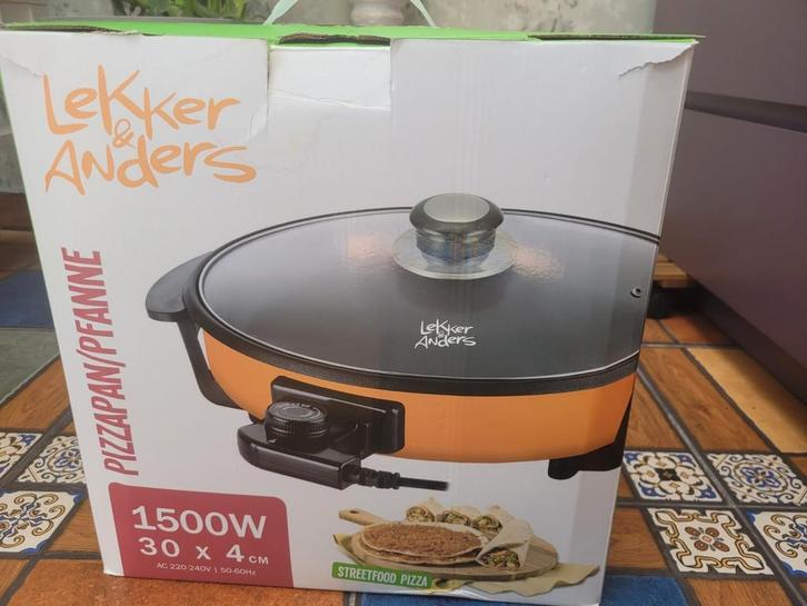 Elektrisch Pan van Lekker & Anders, Huis en Inrichting, Keuken | Potten en Pannen, Nieuw, Koekenpan of Braadpan, Ophalen of Verzenden
