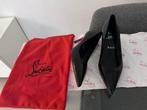 Christian Louboutin zwarte hak 8cm, Ophalen of Verzenden, Nieuw, Zwart, Schoenen met lage hakken