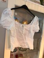 Witte H&M Linnen Top - Maat S, Kleding | Dames, H&M, Wit, Ophalen of Verzenden, Zo goed als nieuw