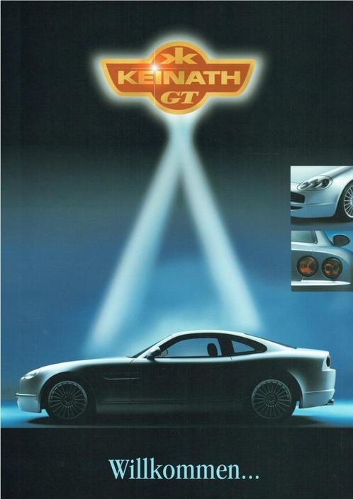 Folder Keinath GT/C en GT/R (met Opel-techniek - ca.2001), Boeken, Auto's | Folders en Tijdschriften, Gelezen, Overige merken