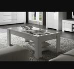 Salontafel Amalfi - hoogglans wit, Ophalen, Gebruikt, 50 tot 100 cm, 100 tot 150 cm