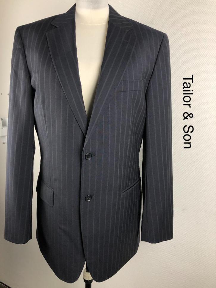 Tailor & Son Colbert  (mt: L) bov/8721, Kleding | Heren, Kostuums en Colberts, Zo goed als nieuw, Blauw, Ophalen of Verzenden
