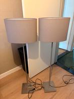 2 Stijlvolle Staande Lampen, Huis en Inrichting, Ophalen, Gebruikt, Metaal, 100 tot 150 cm
