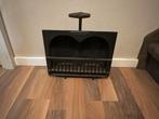 Oude Faure & Levin Kolenkachel haardplaat gietijzer, Huis en Inrichting, Ophalen, Gebruikt, Vrijstaand, Hout