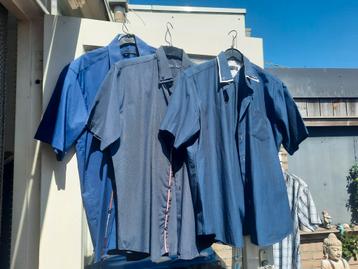 10 Heren overhemden XL 8x korte mouw Tommy Hilfiger 8 nieuwe beschikbaar voor biedingen
