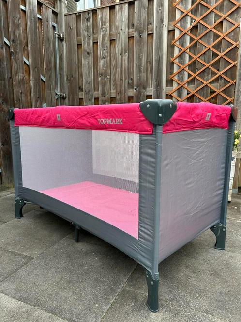 campingbedje, matrasje, lakentjes en dekbedje, Kinderen en Baby's, Babywiegjes en Ledikanten, Zo goed als nieuw, Reisbedje, Ophalen