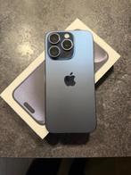iPhone 15 Pro 128GB Midnight Blue krasvrij/94% batterij, Ophalen, 94 %, 128 GB, Blauw