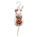 2025 Steiff 005886 Kerstornament Muis uit de kerstbakkerij,, Info@steiff.com, Steiff, Steiff, Stoffen beer