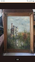 Schilderij kasteel, Ophalen of Verzenden