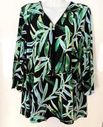 Joseph Ribkoff zwart/groene top maat 42[dmv], Overige kleuren, Maat 42/44 (L), Ophalen of Verzenden, Zo goed als nieuw