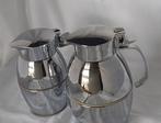 2x vintage verzilverde thermoskannen 0.5 en 0.75 setprijs, Huis en Inrichting, Keuken | Keukenbenodigdheden, Ophalen of Verzenden